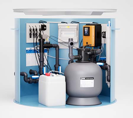 Albixon Technikschacht UV für PP Pools