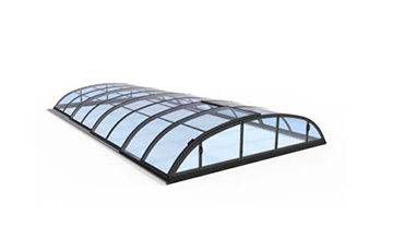 Poolüberdachung Albixon Klasik Pro