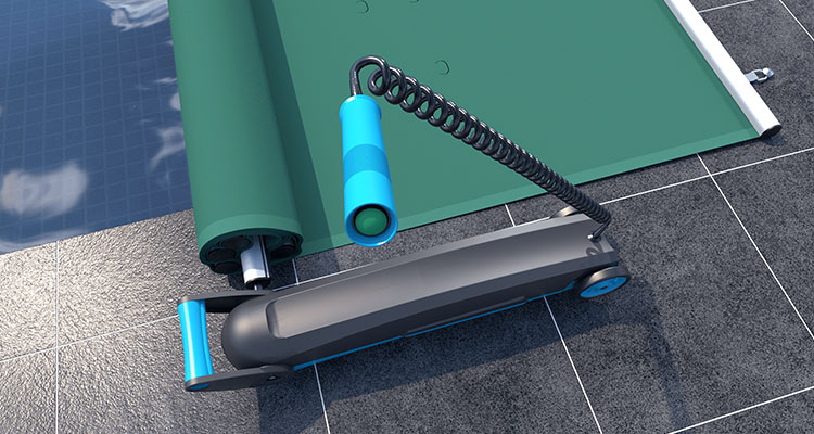  Akku Aufrollsystem ROLLTRO für Sicherheitsabdeckung