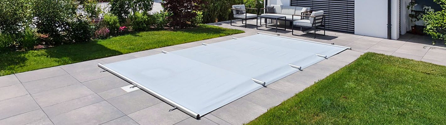 Liderpool Sicherheitsabdeckung & Stangenabdeckung auf Pool