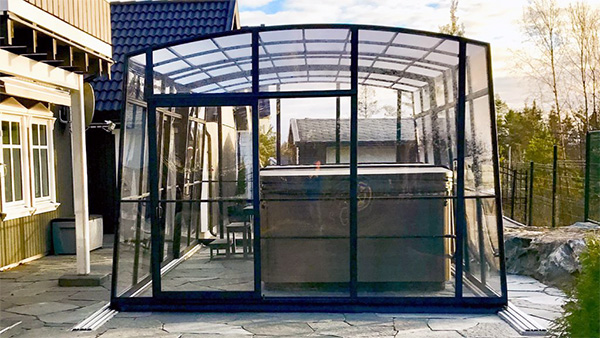 Poolüberdachung & SPA-Überdachung ALUNA ArtSPA II