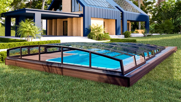 Poolüberdachung Aluna® Comfort R1