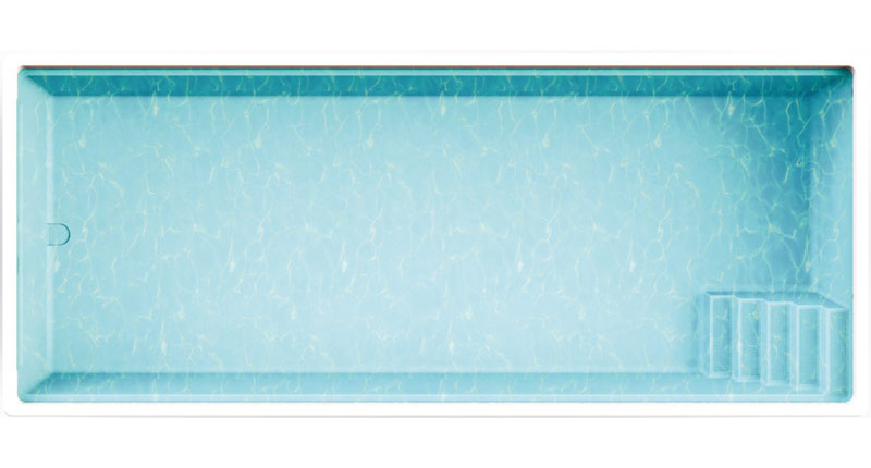 GFK Pool - Mainau Polyfaser Schwimmbecken