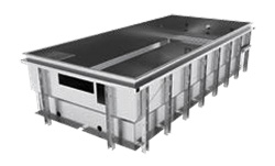 Edelstahlschwimmbecken Minipool Einbaupool