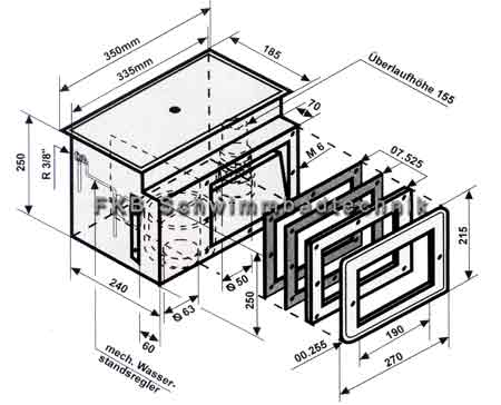Zeichnung Astral A 203 Oberflächenabsauger