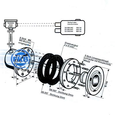 Astral Mini Unterwasserscheinwerfer 50W Produktbild