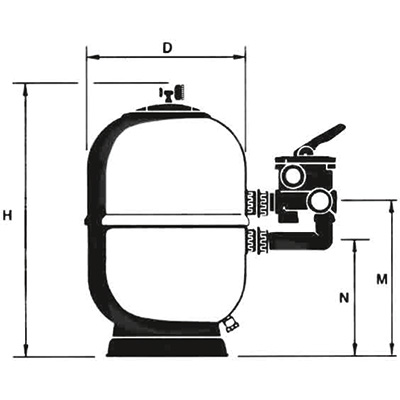 Aster Filteranlage Skizze