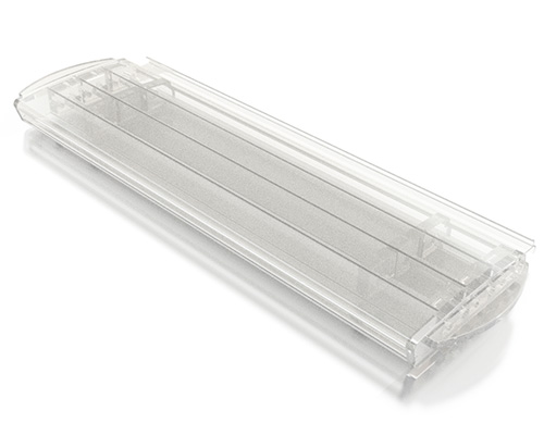 Rollladenprofil für Pool - PCTR transparent