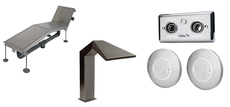 Banner Lahme Schwimmbadattraktionen