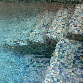Glasmosaikfliesen für Pool