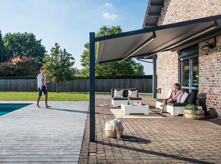 Renson Lapure Terrassenüberdachungen