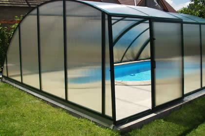 München mit seitl. Schiebetür / Pulverbeschichtet