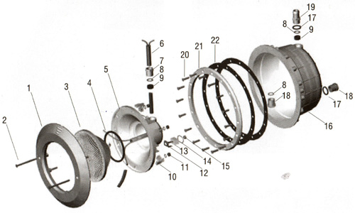 Explosionszeichnung SET Komponenten