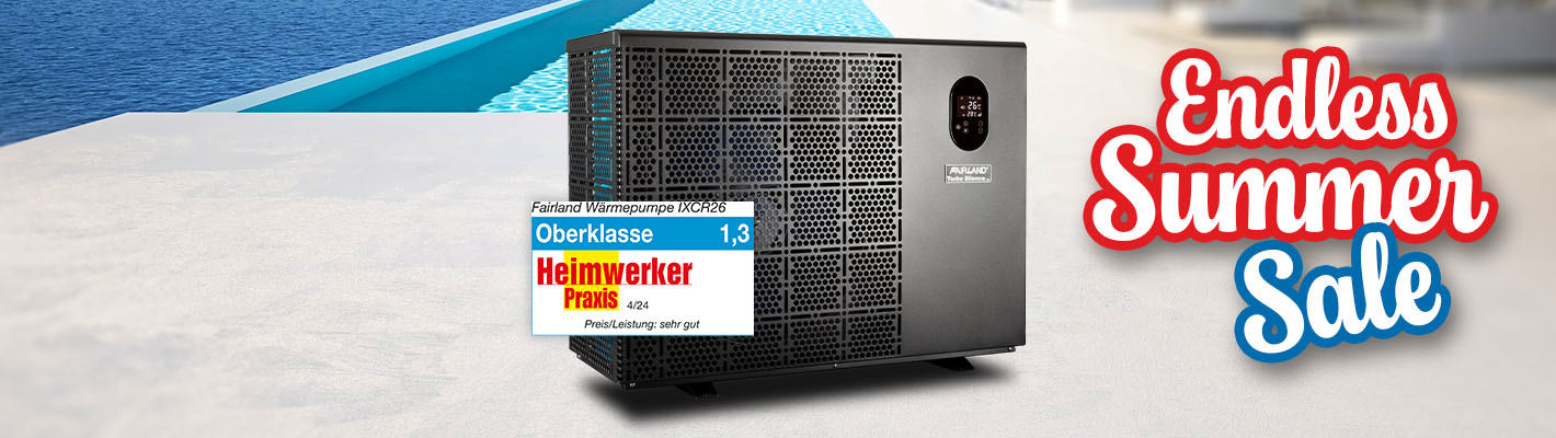 Pool-Wärmepumpe als Full-Inverter Wärmepumpe für Pool