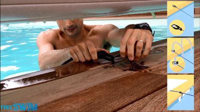 FREE SWIM XL Schwimmgurt - Gurt für Pools