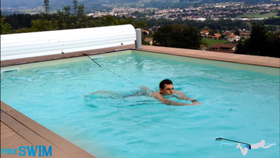 FREE SWIM XL Schwimmgurt - Verschlussdetail