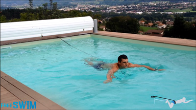 FREE SWIM XL Schwimmgurt - Gurt und Seil im Detail