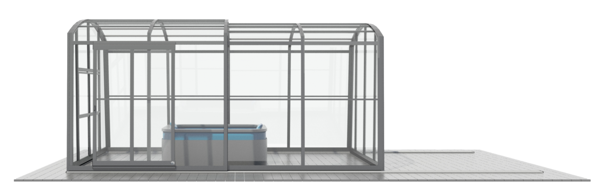 SPA-Überdachung Aluna® ArtSPA II