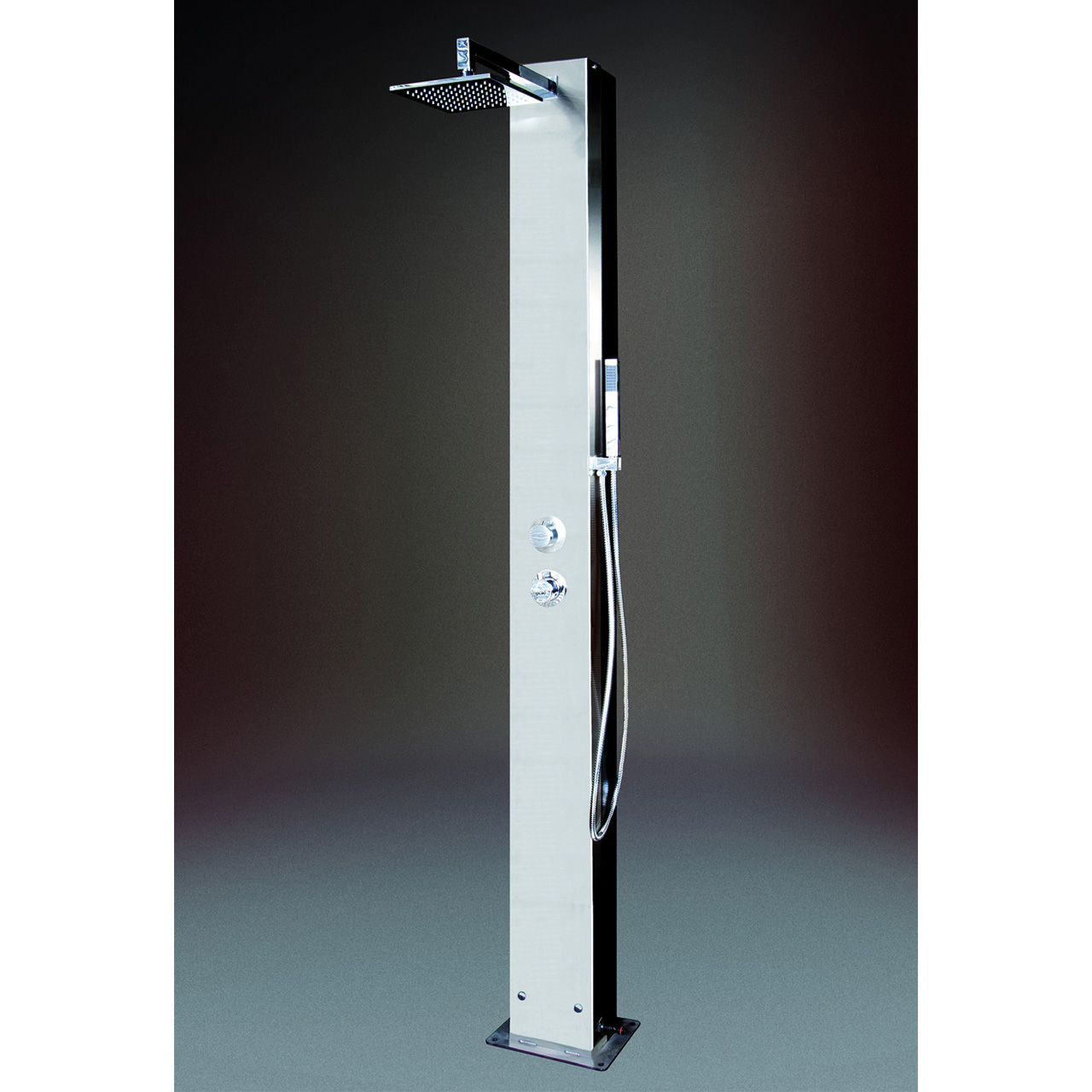 Garten Solardusche Trinidad mit Edelstahlfront