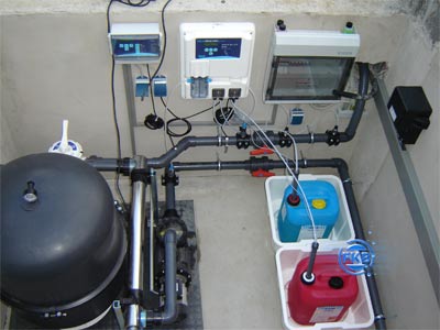 Pooltechnik Dosieranlage