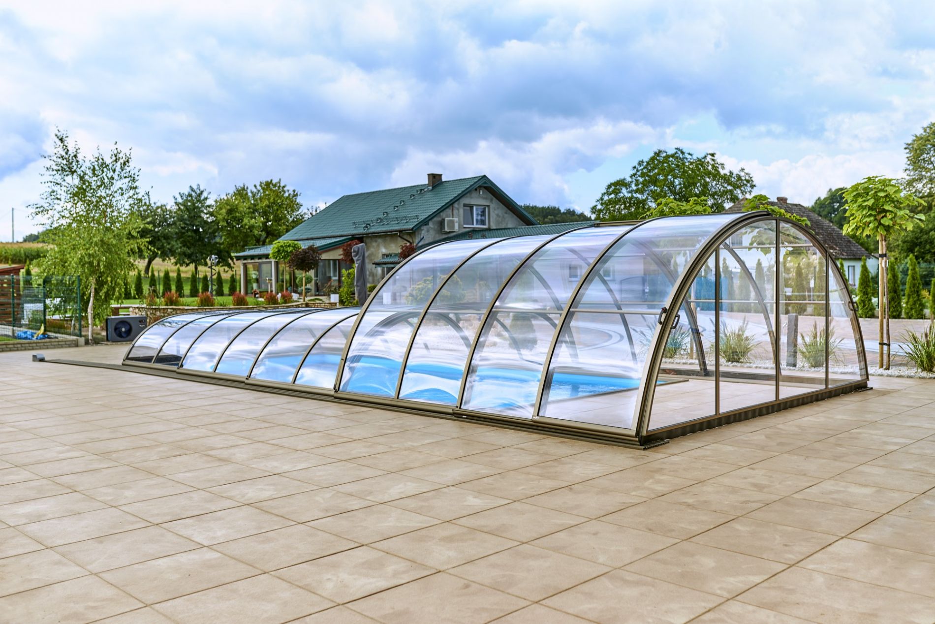 Poolüberdachung Symphonie Plus