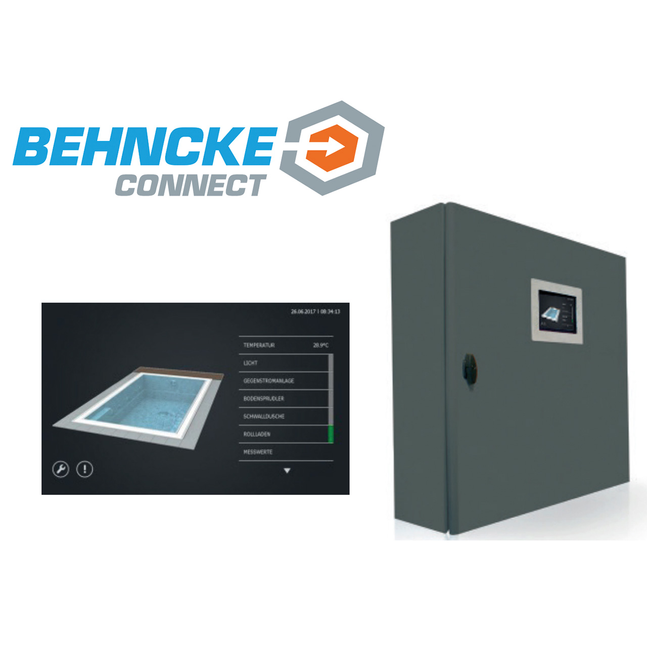 Schwimmbadsteuerung BEHNCKE Connect