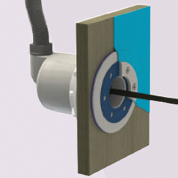 Spectravision Adagio Pro Wanddurchführung ABS