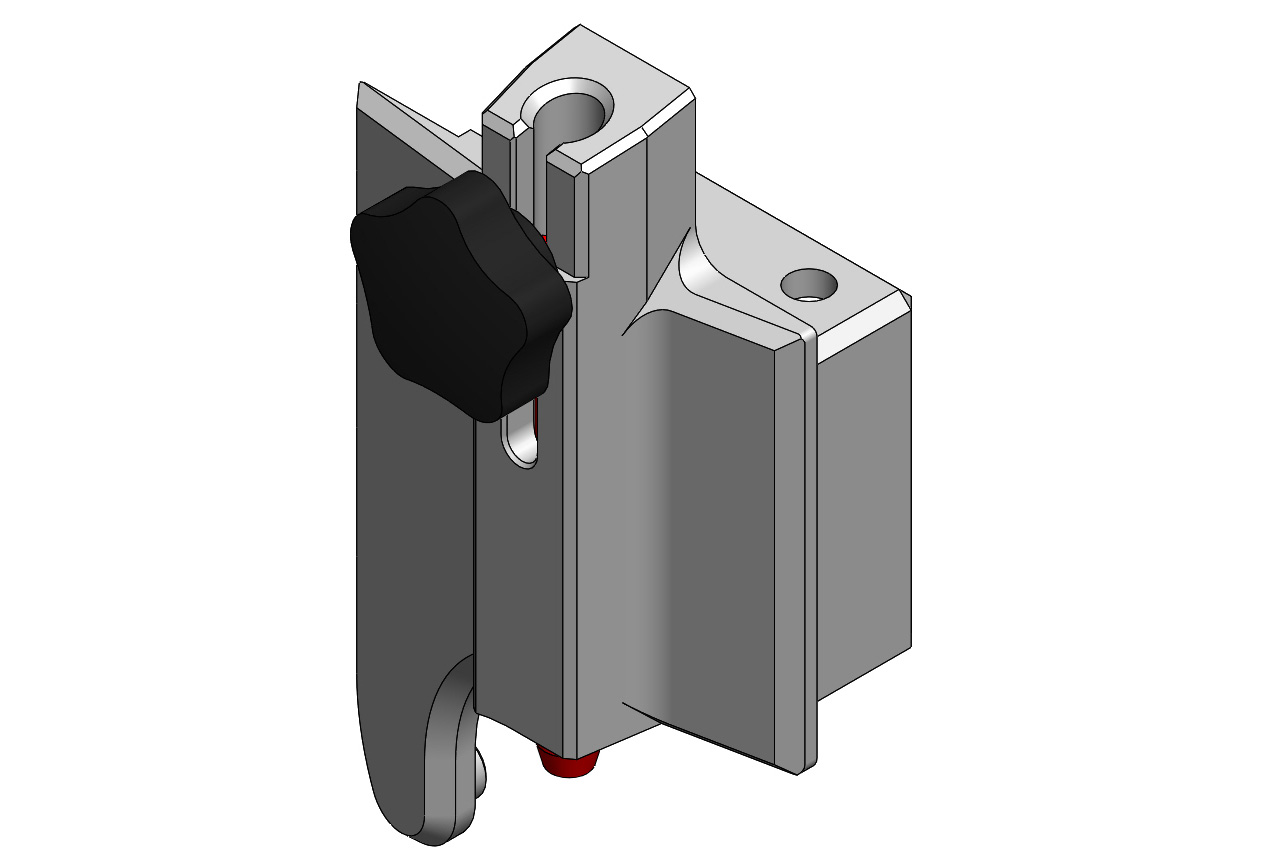 Albixon Poolüberdachung Modularretierung Schiene 1SZ02-04-003-1