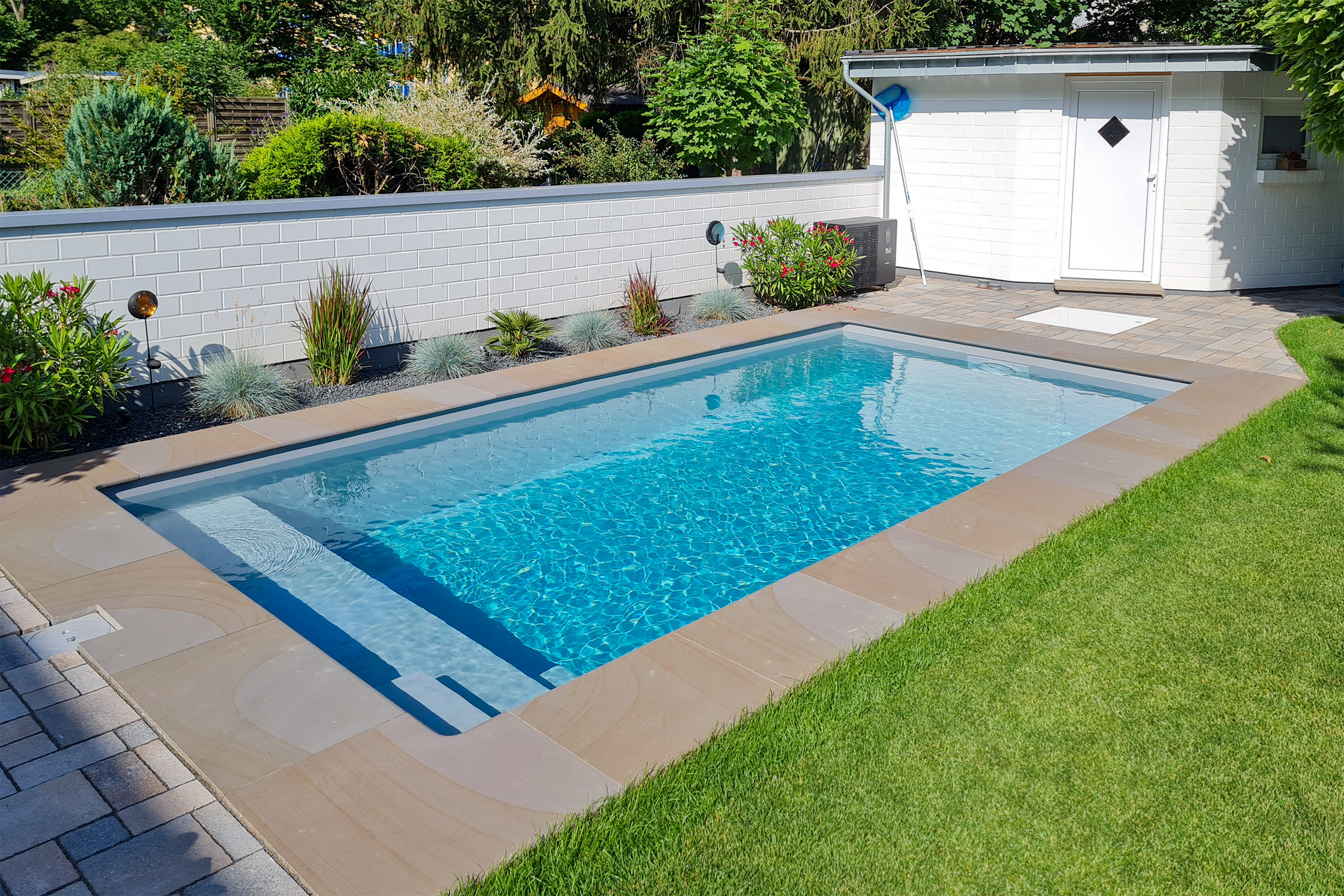 Skimmerbecken Elite PP Plus Pool 4x11 m