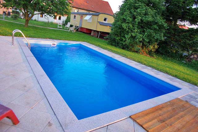 Schwimmbad Einhängefolie