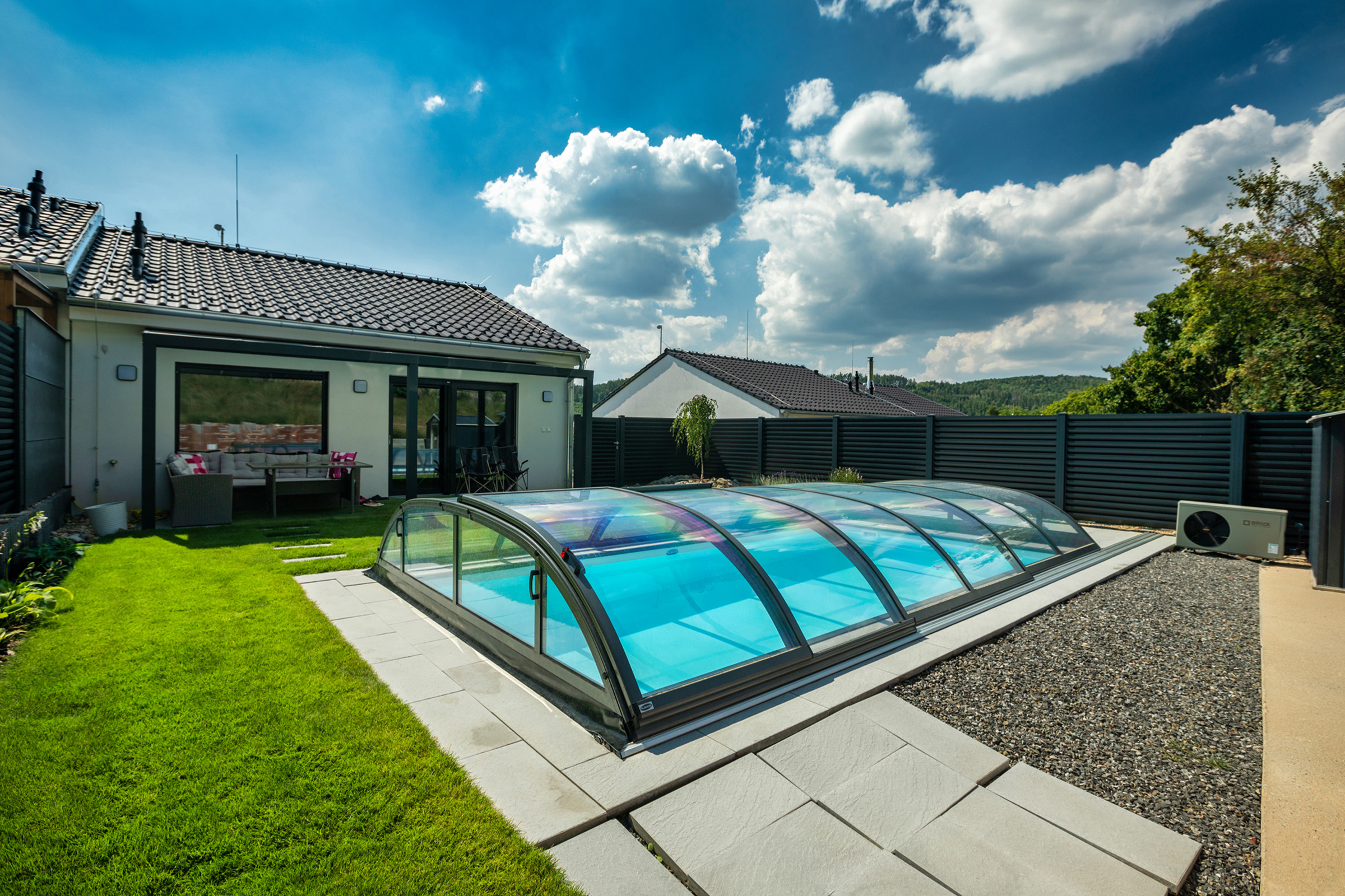 Poolüberdachung Albixon Dallas