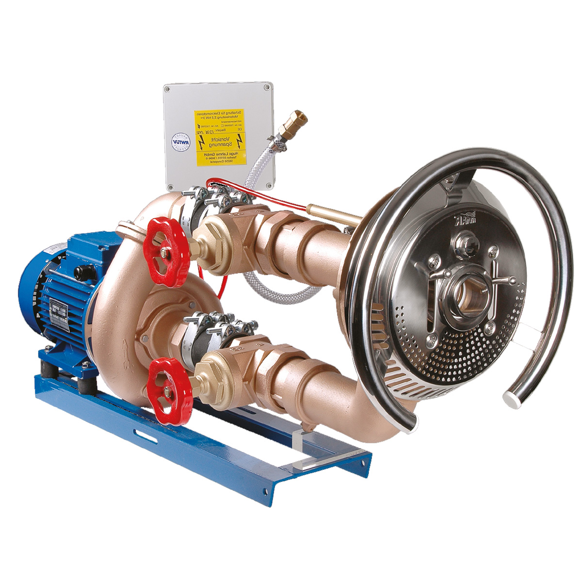 Lahme Anschlusssatz Gegenschwimmanlage Typ Taifun