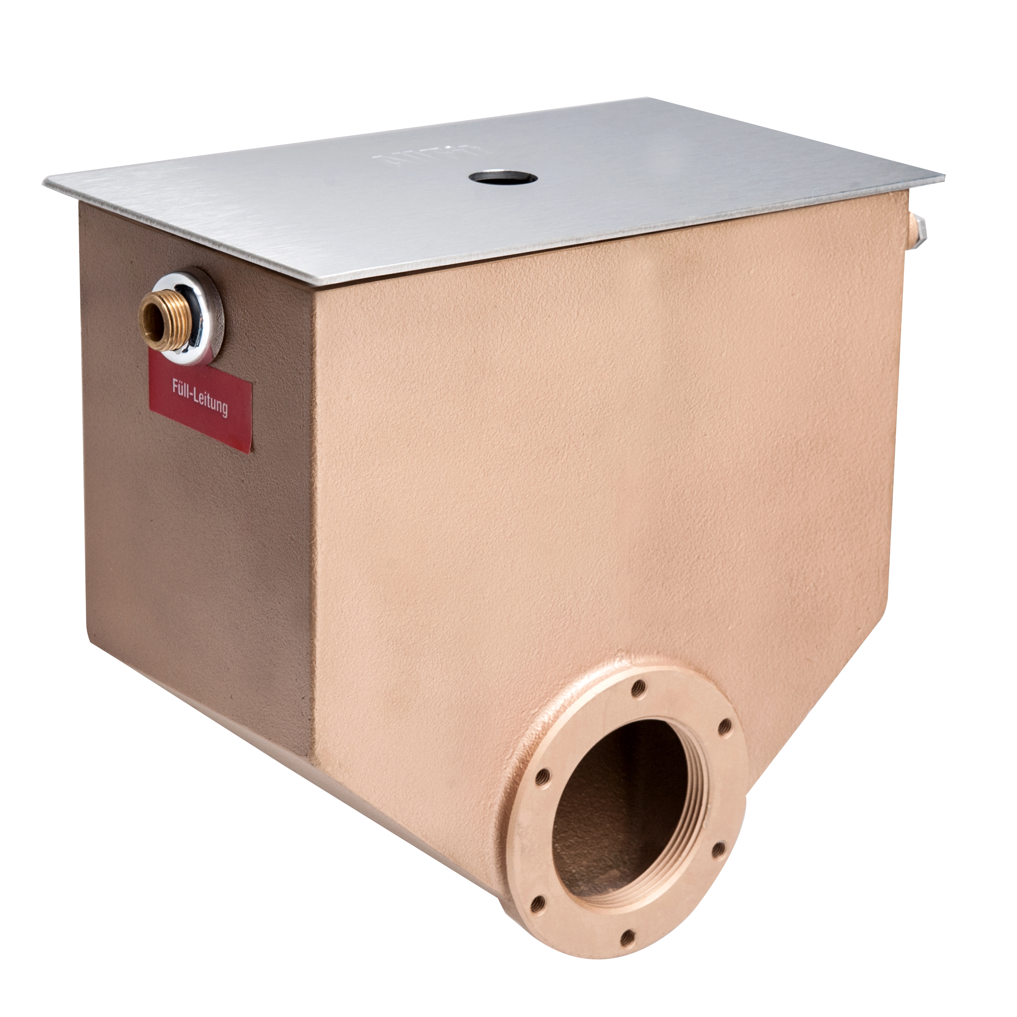 Lahme Wasserstandsregler mechanisch flacher Skimmer