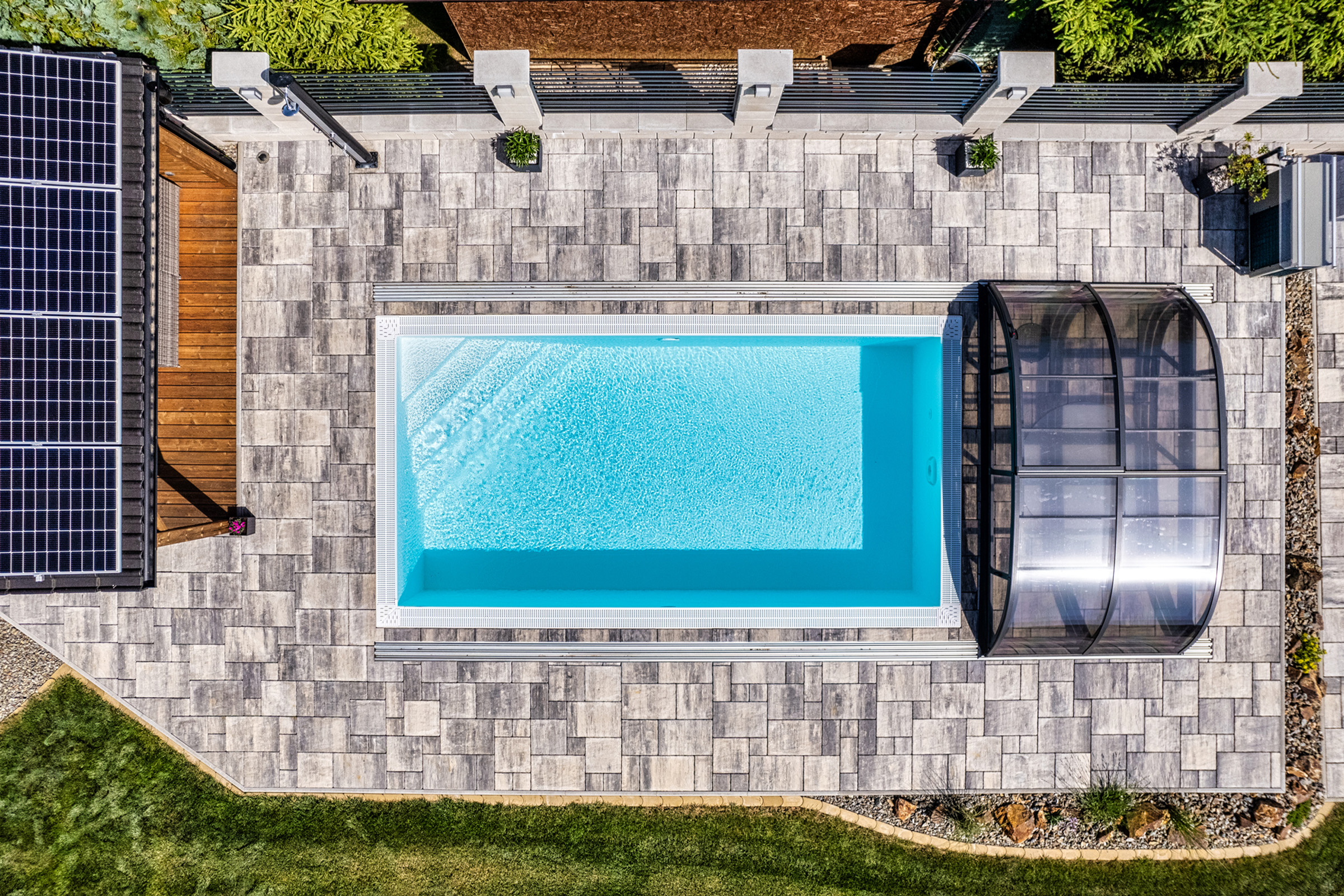 Poolüberdachung Albixon Dallas