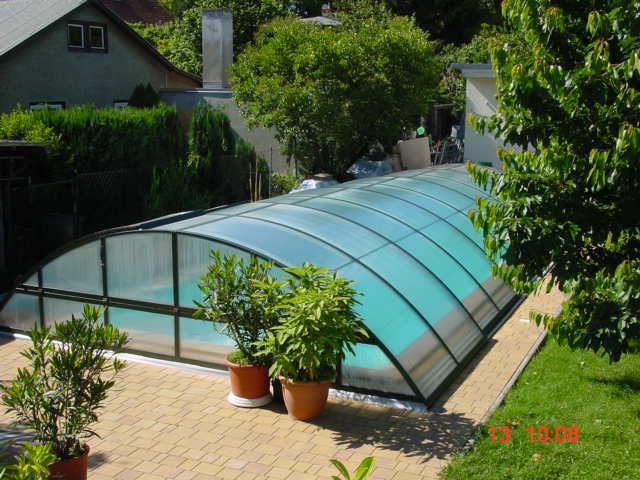 Poolüberdachung