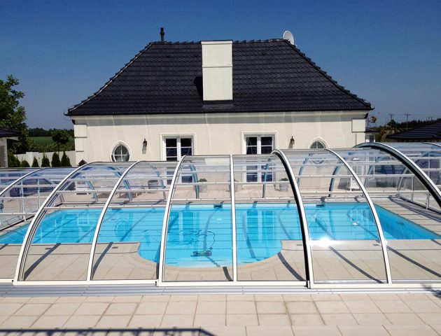 Schwimmbadüberdachung Aluna® Classic