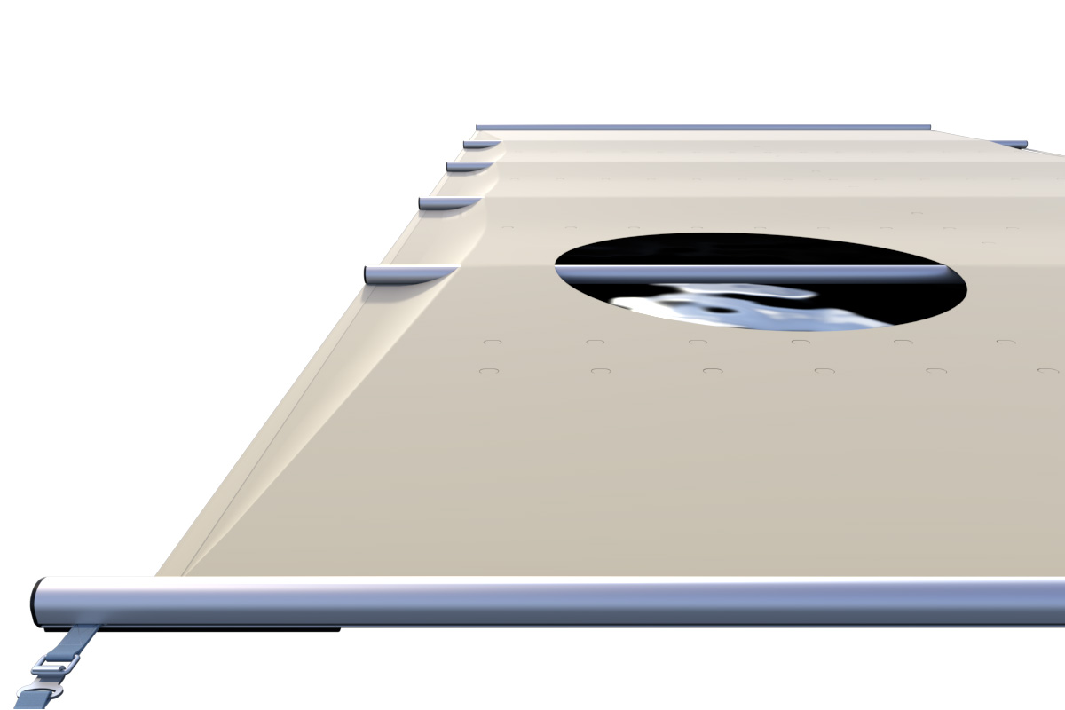 Sicherheitsabdeckung Beige