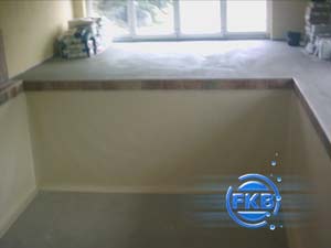 Folienauskleidung Hallenbad