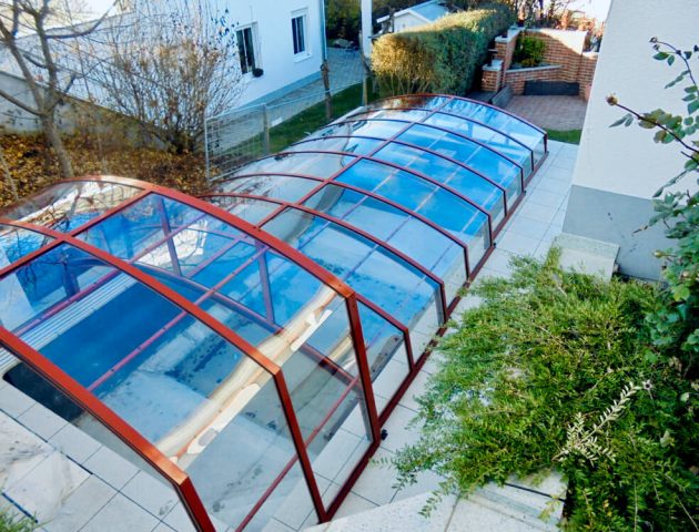 Poolüberdachung  Aluna® Duo III