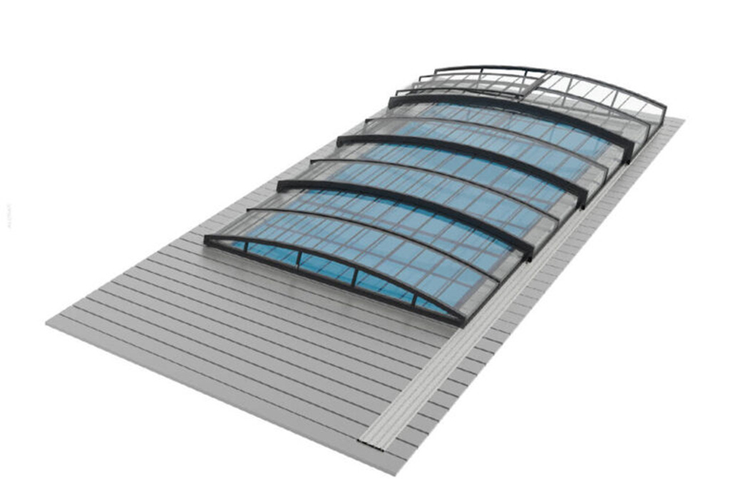 Poolüberdachung Aluna® Comfort R1