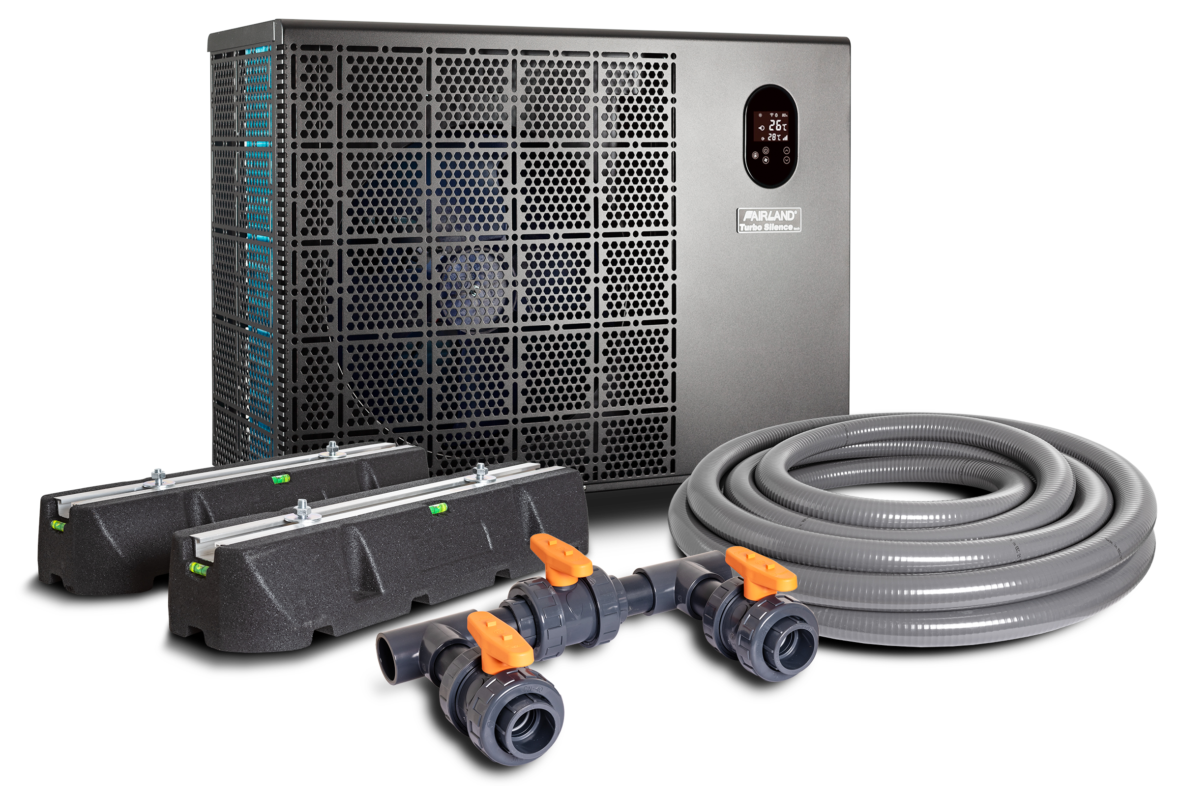 Poolwärmepumpe INVER X 26 Fullinverter inkl. Bypass und Silentblöcke