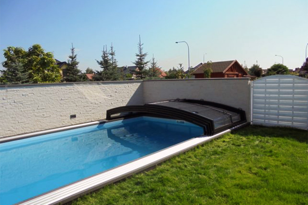 Schwimmbadüberdachung Aluna® Variant Light