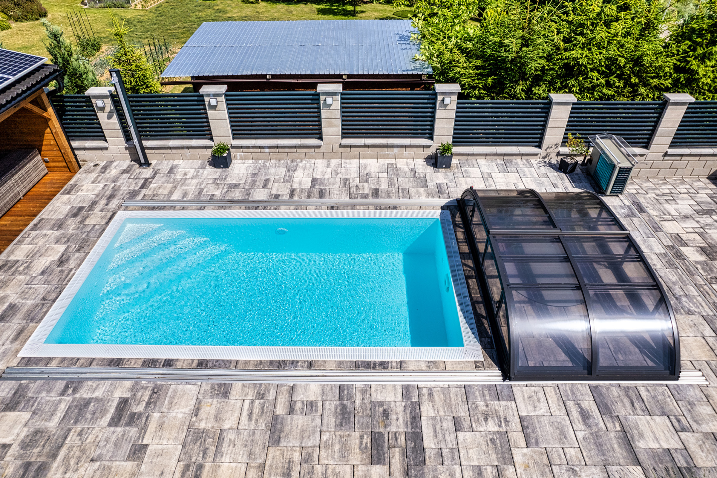 Poolüberdachung Albixon Dallas