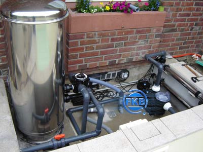 Sandfilter Edelstahl