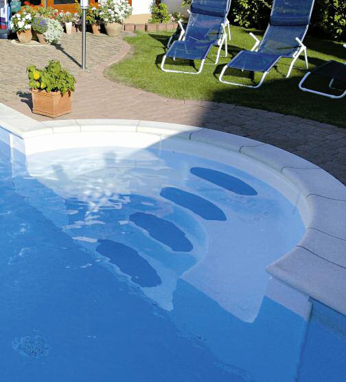 Swimtec GFK Treppe 3,0m