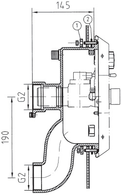 Lahme Einbausatz Gegenstromschwimmanlage Junior