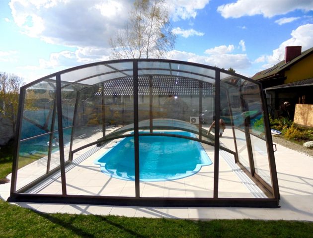 Poolüberdachung  Aluna® Duo III