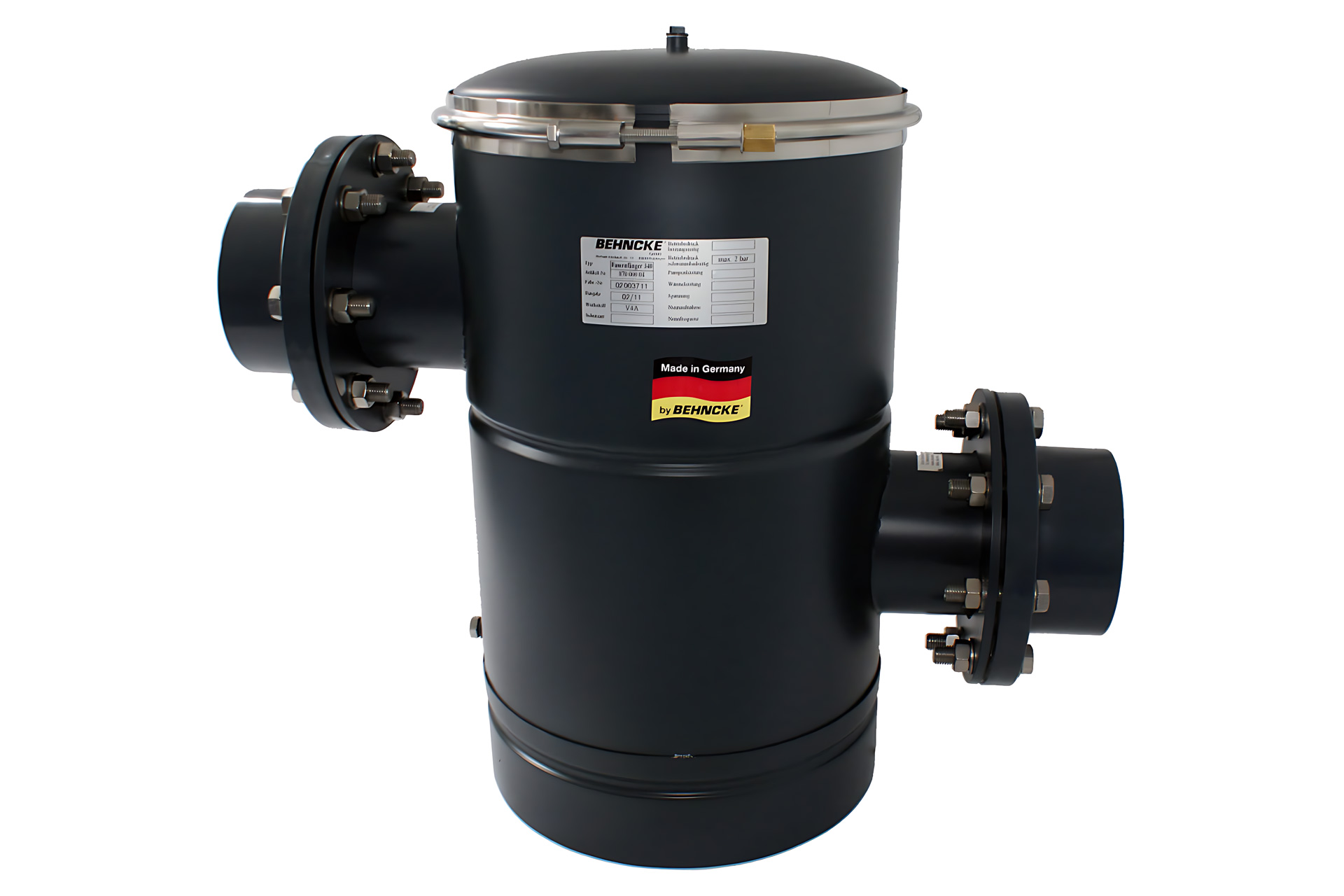 Behncke Edelstahl Fasernfänger Vorfilter