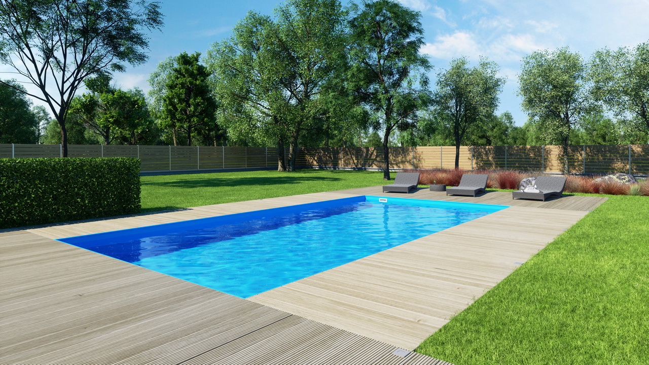 Albixon QBIG Benefit Plus Skimmerpool 4x8x1,2m