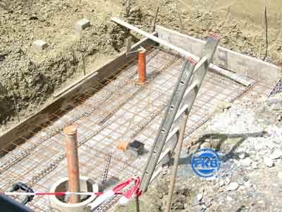 Grundplatte Technikschacht